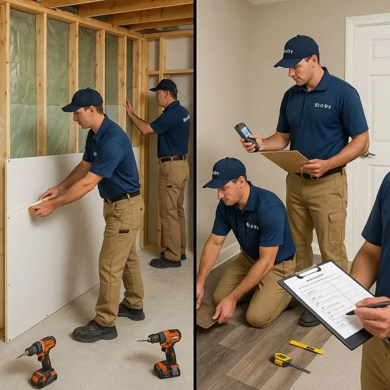 Repairs and Reconstruction process in Seven Hills, OH